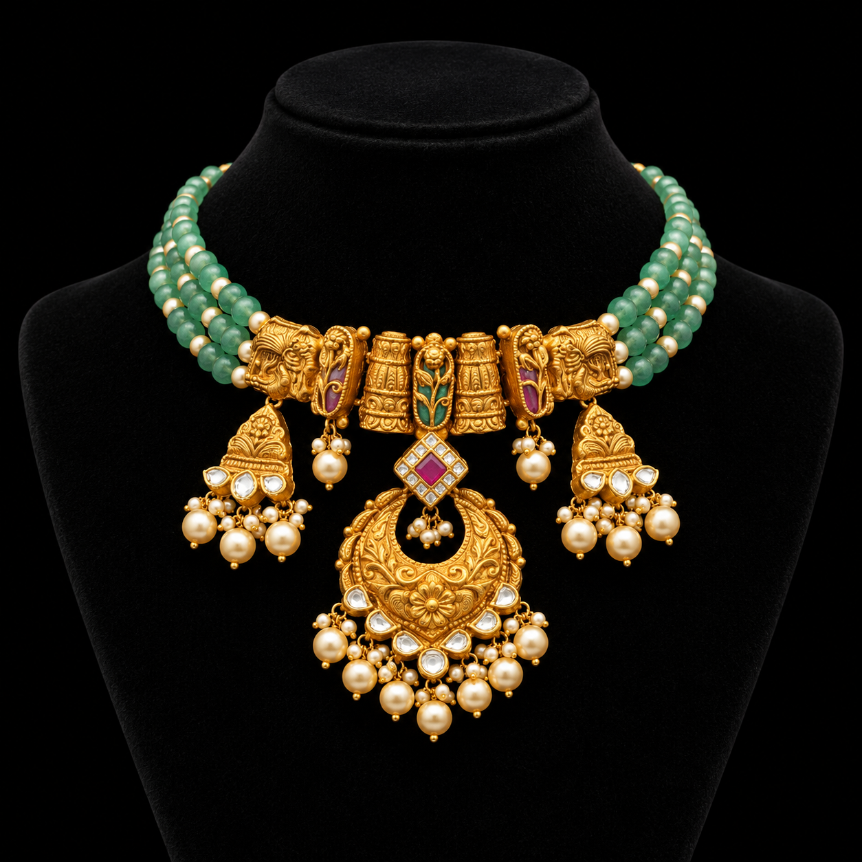 The Mrinalini Necklace Set