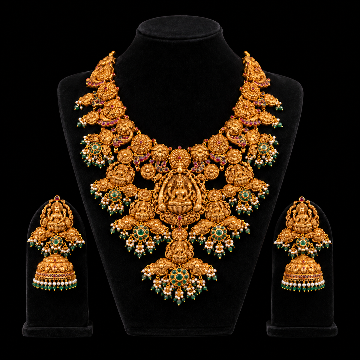 The Vardhika Necklace Set